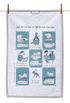 SA Boothroyd Tea Towel - What Your Cat Does Now That You Work From Home...