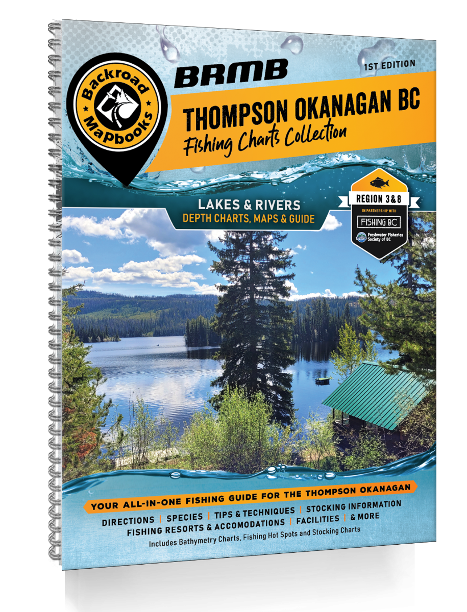 Thompson Okanagan BC Fishing Charts Collection BRMB