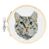 Cross Stitch Embroidery Kit - Cat